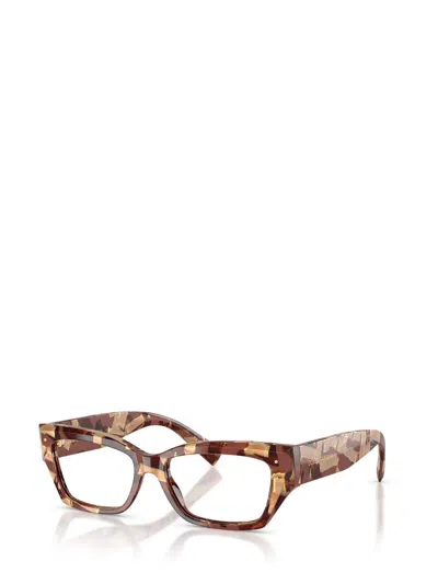 Dolce & Gabbana Eyewear Eyeglasses In Brown