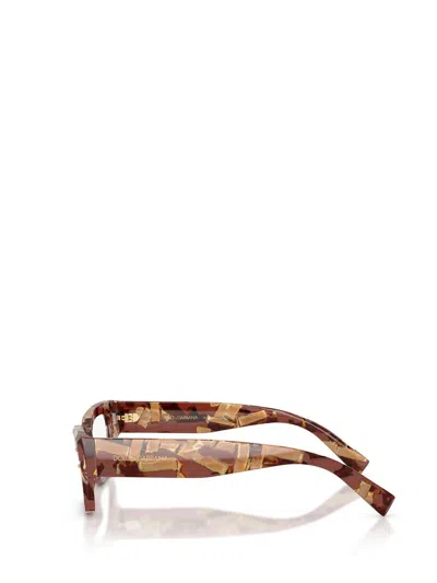 Dolce & Gabbana Eyewear Eyeglasses In Brown