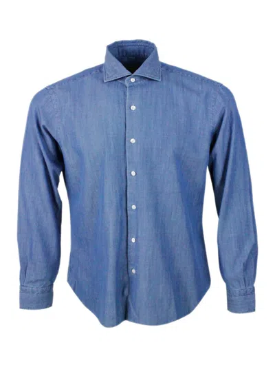 Barba Napoli Barba Shirts In Blue