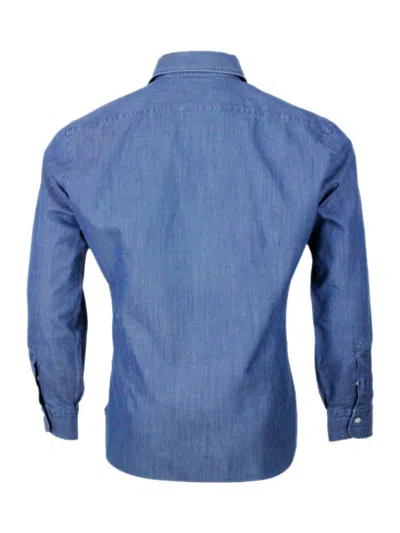 Barba Napoli Barba Shirts In Blue