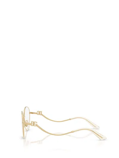 Dolce & Gabbana Eyewear Eyeglasses In Gold