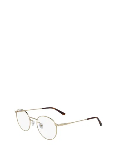 Calvin Klein Eyeglasses In Gold