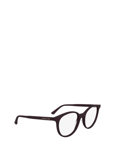 Calvin Klein Eyeglasses In Brown