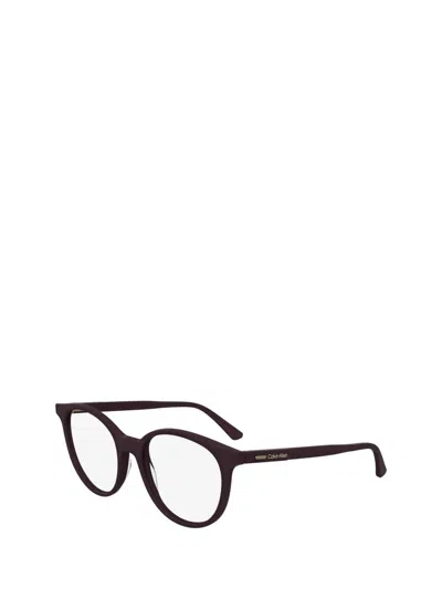 Calvin Klein Eyeglasses In Brown