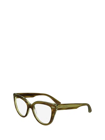 Calvin Klein Eyeglasses In Green