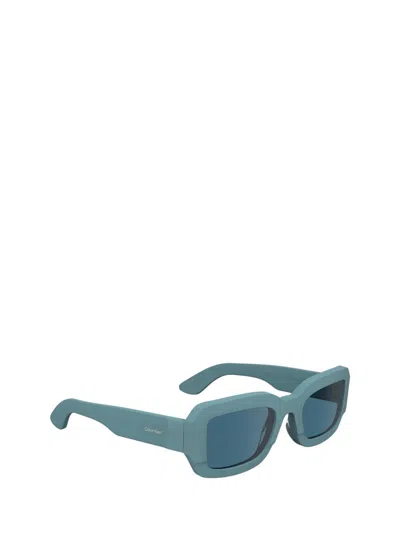 Calvin Klein Sunglasses In Blue