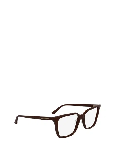 Calvin Klein Eyeglasses In Burgundy