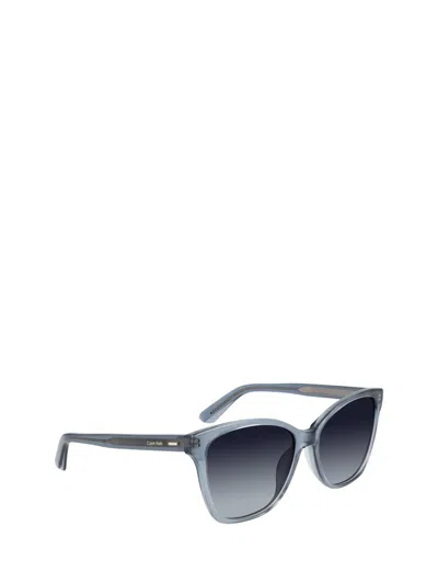Calvin Klein Sunglasses In Blue