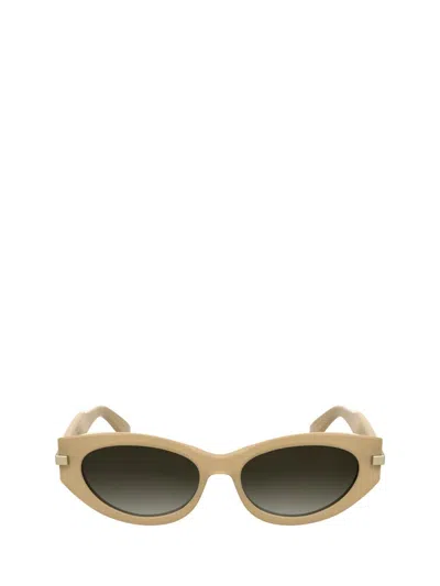 Calvin Klein Sunglasses In Brown