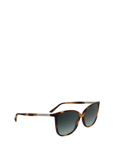Calvin Klein Sunglasses In Brown