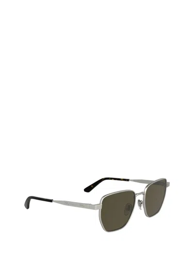 Calvin Klein Sunglasses In Metallic