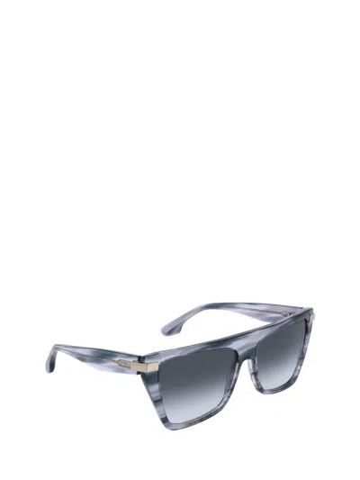 Victoria Beckham 57mm Modified Rectangular Sunglasses