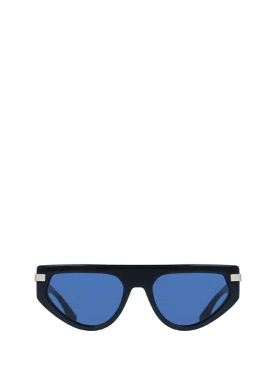 Victoria Beckham 56mm Tea Cup Sunglasses In Blue
