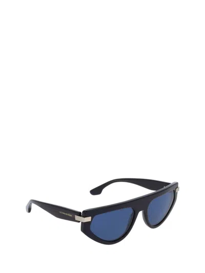 Victoria Beckham 56mm Tea Cup Sunglasses In Blue