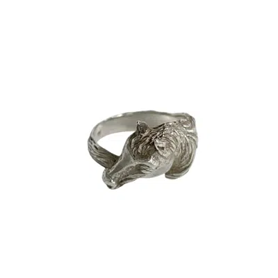 Pre-owned Hermes Silver Silver 925 Band Ring ()