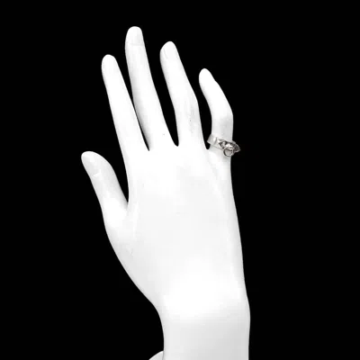 Pre-owned Hermes Silver Silver 925 Band Ring ()