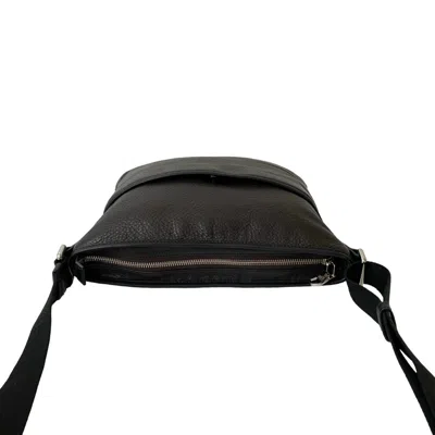 Pre-owned Loewe Brown Leather Nylon Pochette Shoulder Bag ()