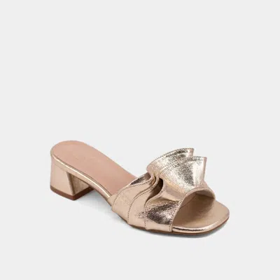 Shu Shop Women's Frances Sandal In Gold In Gold