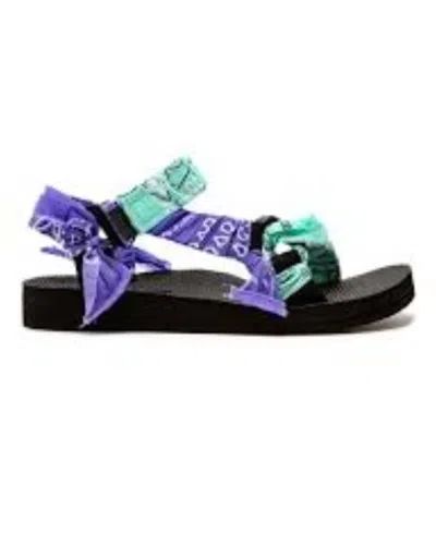 Arizona Love Women Trekky Bandana Sandal In Violet In Purple