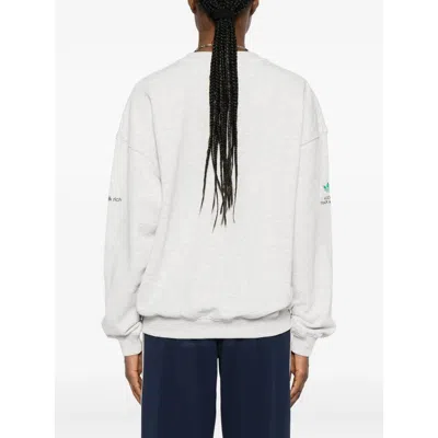 Adidas Originals Cotton Sweaters In White