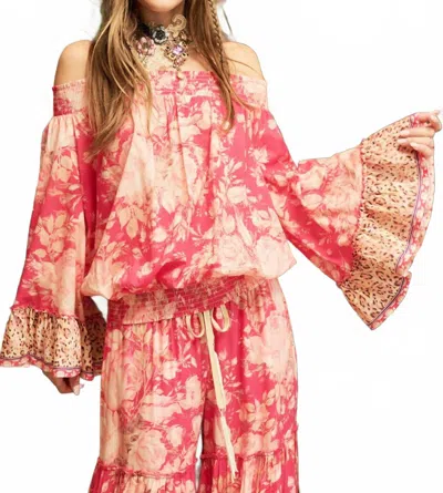 Aratta Fairy Rose Top In Pink In Pink
