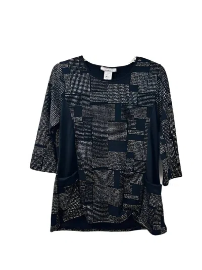 Variations Women's Top In Black In Black