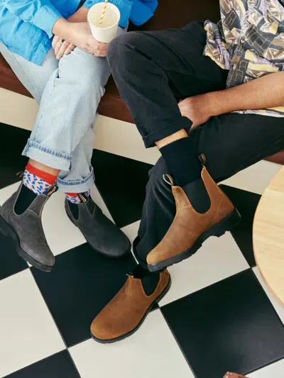 Blundstone Pull-tab Boots In Brown