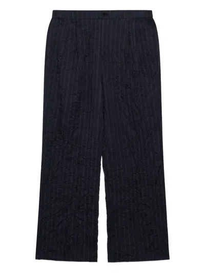 Simkhai Pinstripe Trousers In Black