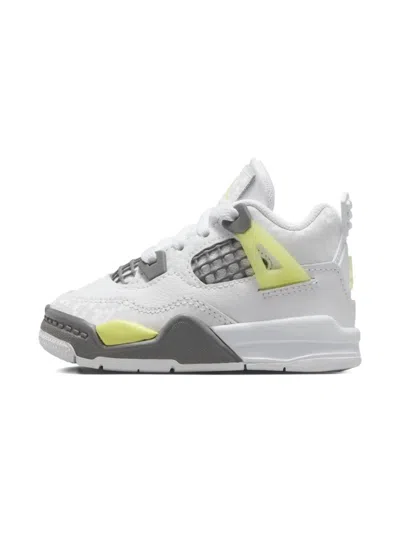 Jordan Air  4 Td Sneakers In White