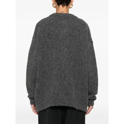 Mr Mittens Fabric Sweaters In Gray