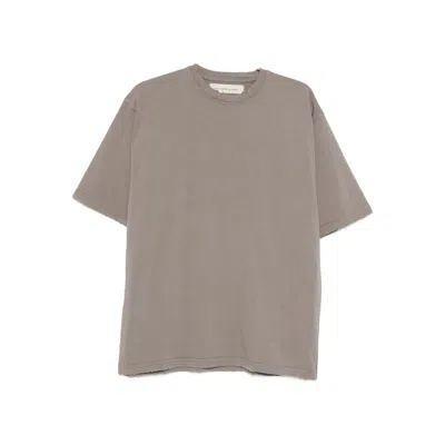 Stay Human On Earth Frayed T-shirt