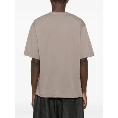 Stay Human On Earth Frayed T-shirt