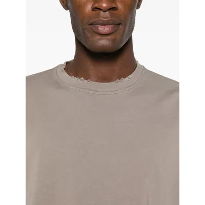 Stay Human On Earth Frayed T-shirt