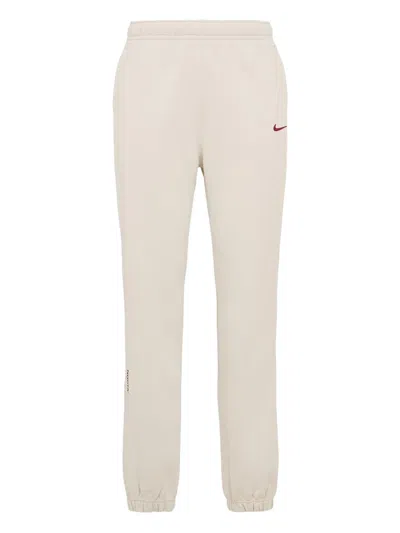 Nike Logo-detail Trousers In Neutral