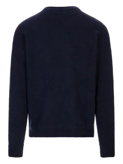 Laneus Crew-neck Sweater In Blue