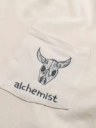 Alchemist Dane Pocket T-shirt In White