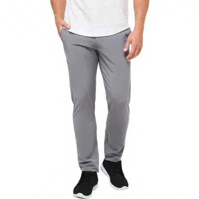 Travismathew Open To Close Tailored Fit Pant In Grey In Gray