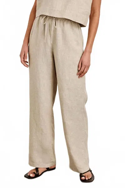 Rails Emmie Wide Leg Pants In Heathered Flax In Gray