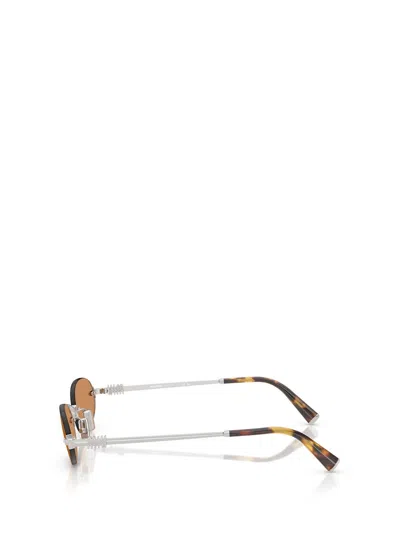 Miu Miu Woman Sunglass Mu A54s In Brown