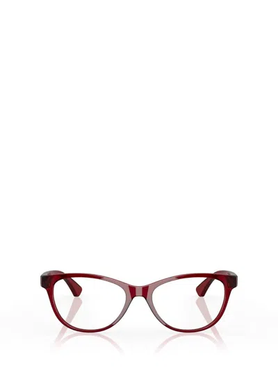 Oakley 50mm Round Optical Glasses In Red