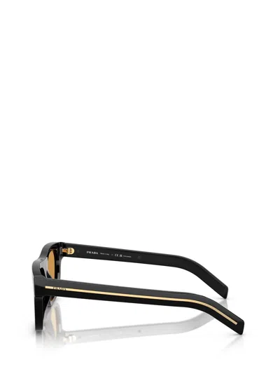 Prada Rectangle-frame Sunglasses In Black
