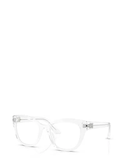 Miu Miu Eyewear Eyeglasses In Gray