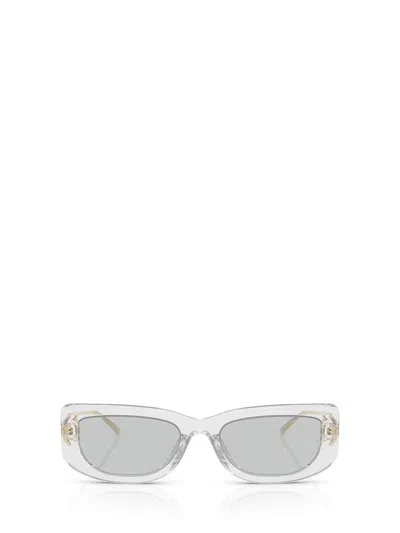 Prada Light Grey Cat Eye Ladies Sunglasses Pr 14ys 12r50k 53 In Gray
