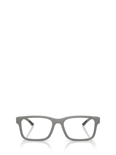Prada Rectangular Flat Mirror In Gray
