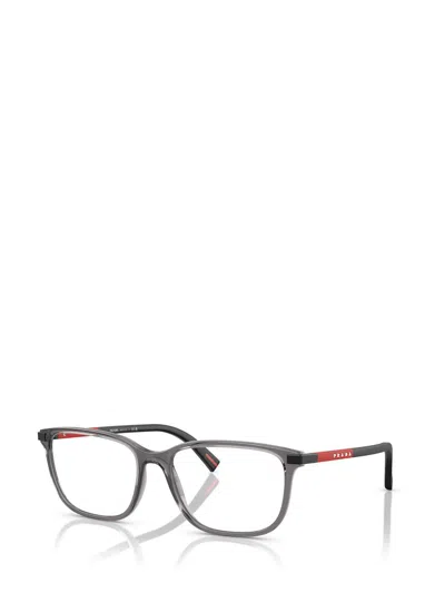 Prada Rectangle-frame Glasses In Gray