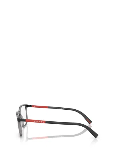 Prada Rectangle-frame Glasses In Gray