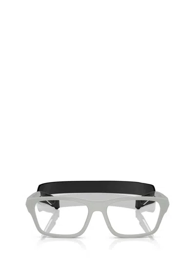 Prada Rectangle-frame Glasses In Black
