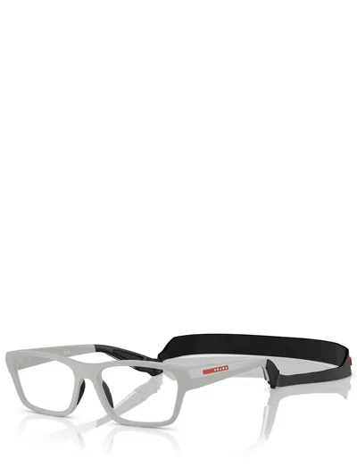 Prada Rectangle-frame Glasses In Black
