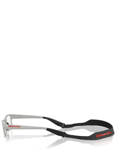 Prada Rectangle-frame Glasses In Black