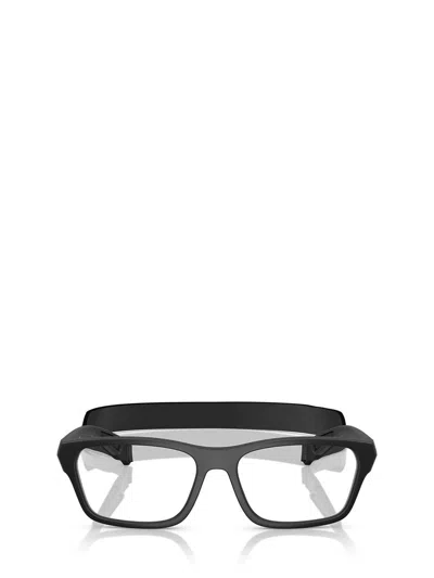 Prada Rectangle-frame Glasses In Black